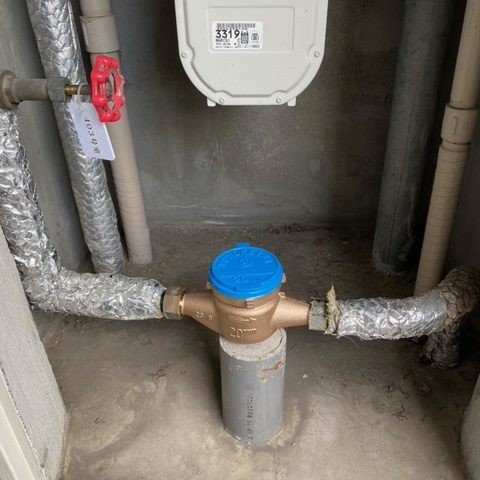 小型水道メーター交換